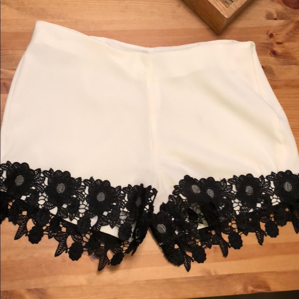 Lace shorts